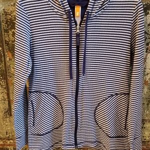 Lucy full zip striped hoodie, size S